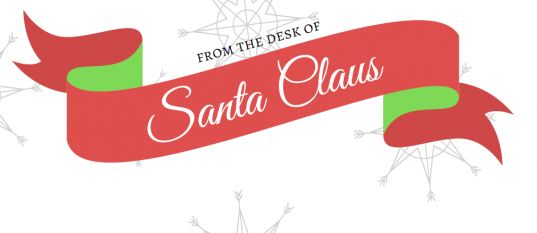 Letters from Santa 2019 Letters from Santa 2019