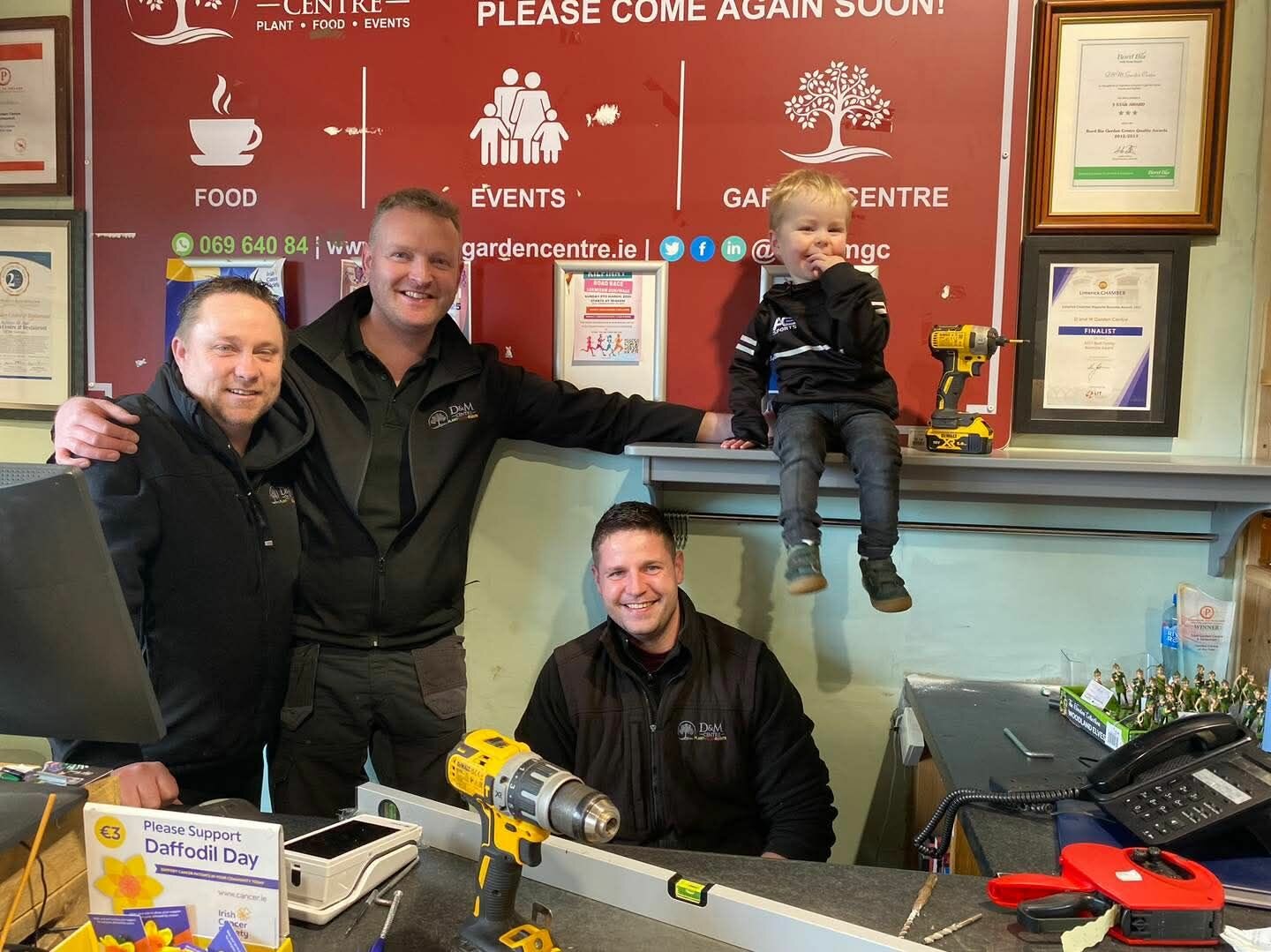 Behind the scenes – keeping the garden centre growing strong (with a little help from the next gener Behind the scenes – keeping the garden centre growing strong (with a little help from the next gener