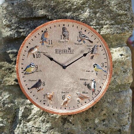 12in Birdberry Wall Clock