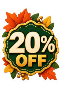 20% Off autumn