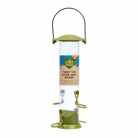 30cm Twist Top Nyjer Seed Feeder