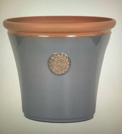 35cm Chatsworth Pot - Grey