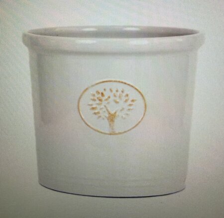 38cm Cotswold Cylinder - Off White