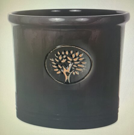 48cm Cotswold Cylinder - Black