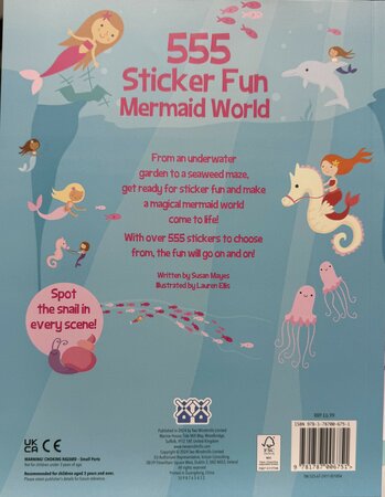 555 Sticker Fun Mermaid World - image 2