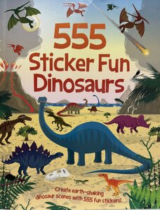 555 Stickers Fun Dinosaurs - image 1