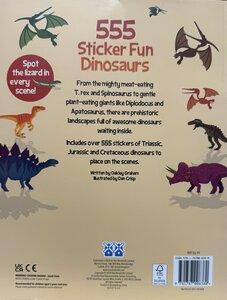 555 Stickers Fun Dinosaurs - image 2