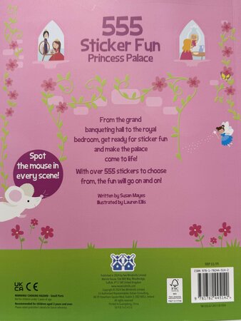 555 Stickers Fun Princess Palace - image 2