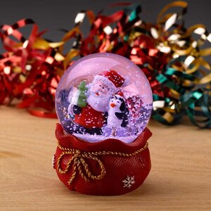6cm Red Velvet SnowSpheres, Mixed Case