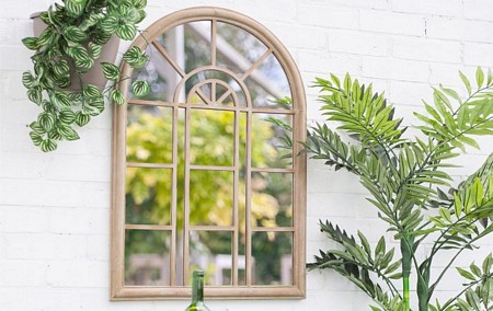 A & W Rounded Arch Mirror