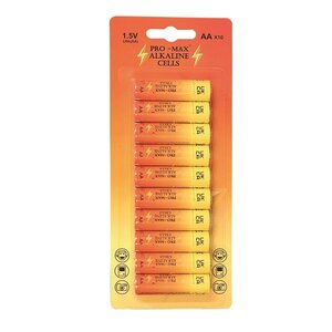 AA Batteries Blister Pk 10