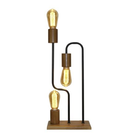 Abstract Metal Table Lamp 53cm