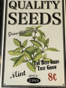 Ad sign flower/seeds ass. - image 3
