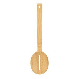 &AGAIN BAMBOO SLOTTED SPOON