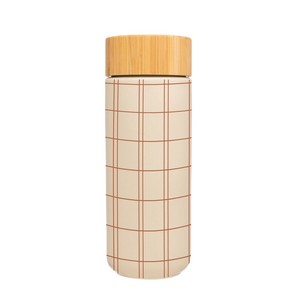 &AGAIN CERAMIC TRAVEL MUG WITH BAMBOO LID