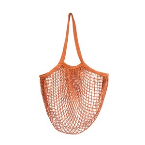 &AGAIN COTTON MESH SHOPPER RUST