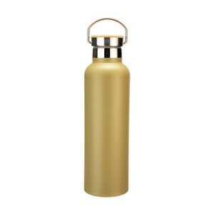 &AGAIN DOUBLE WALL BOTTLE WITH BAMBOO LID