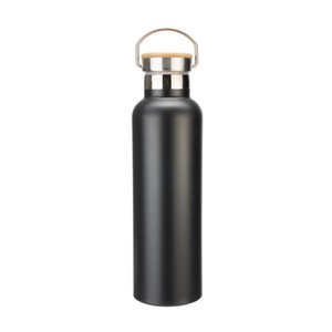 &AGAIN DOUBLE WALL BOTTLE WITH BAMBOO LID