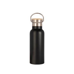 &AGAIN DOUBLE WALL BOTTLE WITH BAMBOO LID