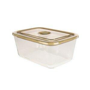 &AGAIN GLASS RECTANGULAR STORAGE CONTAINER