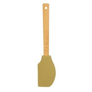 &AGAIN SILICONE BAMBOO SPATULA