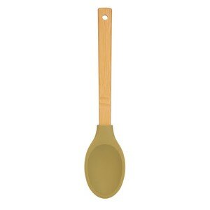 &AGAIN SILICONE BAMBOO SPOON