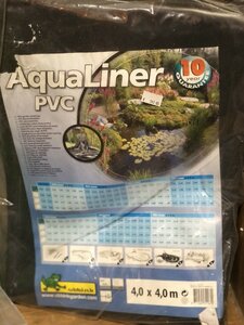 Aqua Liner PVC  4m x 4m x 0.5mm