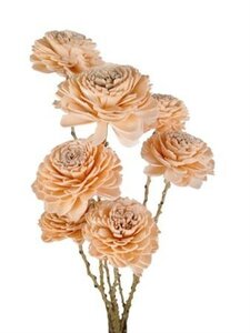 Artificial Flower Ranunculus 7Pcs L-60