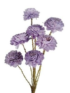 Artificial Flower Ranunculus 7Pcs L-60