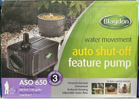 BD 650 Pump Auto Shut Off