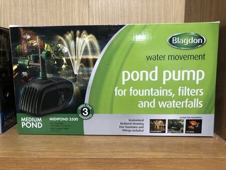 BD Pump Mini Pond 3500