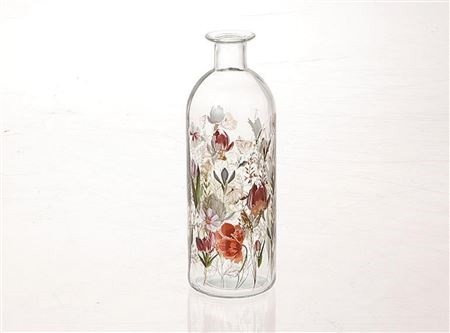 Bottle Spring Flowers H-20 D-7