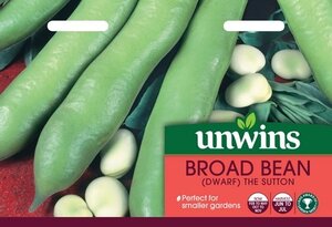 Broad Bean (Dwarf) The Sutton
