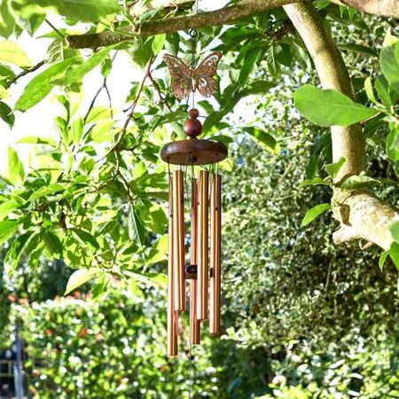 Bronze Butterfly Windchime