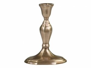 CANDLESTICK BRASS H15 L10.5 W7