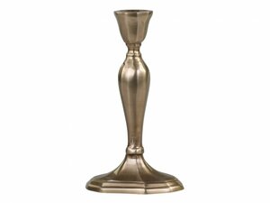 CANDLESTICK BRASS H18 L10.5 W7