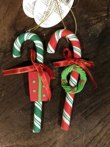 Candy Cane Hanging 2 Assorted