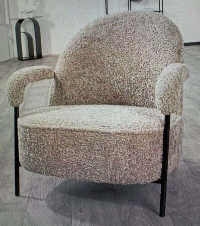 Chair / armchair, Fabric, beige