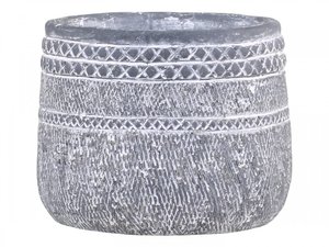 Cholet Flowerpot w. pattern