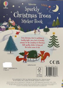 Christmas Sparkly Trees Sticker - image 2