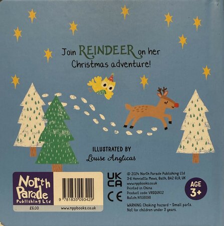Christmas Squishy Squeaky Reindeer - image 2