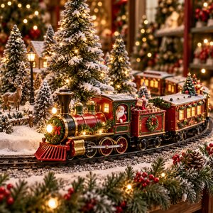 Christmas trains