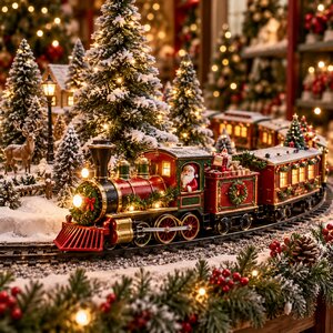 Christmas trains