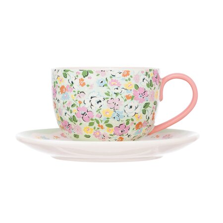 CK FLH TEACUP & SAUCER