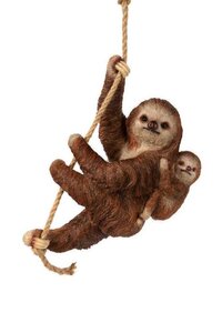 CLIMBING SLOTH & BABY