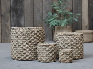 Corte Flowerpot w. Braided pattern sm