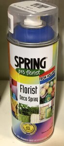 Decorations Spring spray fluor blue 400ml