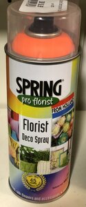 Decorations Spring spray fluor orange 400ml