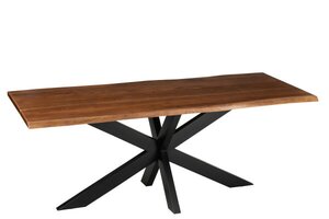 Dining Table Gerard Big Acacia Wood Brown