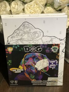 Dog Paint By Numbers